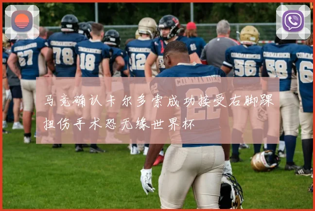 马竞确认卡尔多索成功接受右脚踝扭伤手术恐无缘世界杯